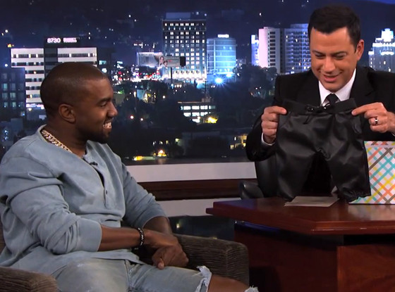 Kanye West, Jimmy Kimmel Live, Leather Kanye West, Jimmy Kimmel Live, Leather